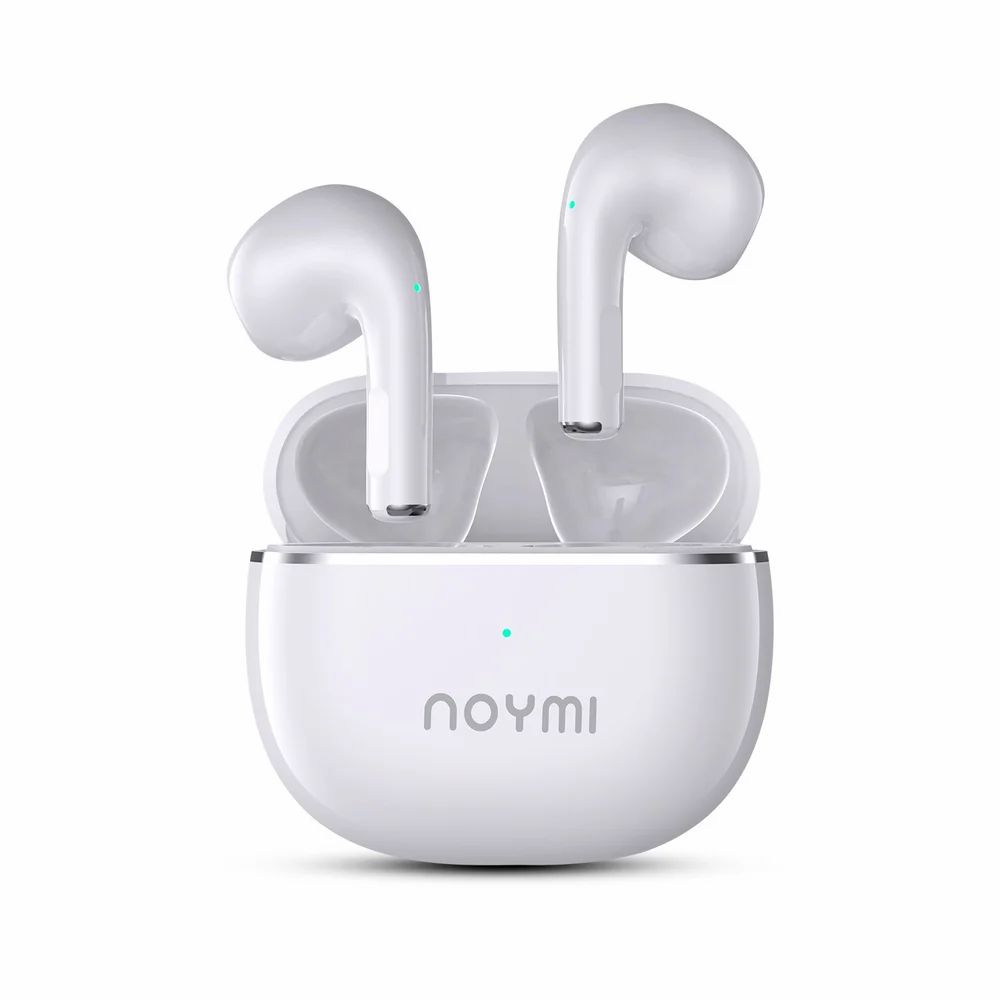 White ET 219 True Wireless Bluetooth Earbuds